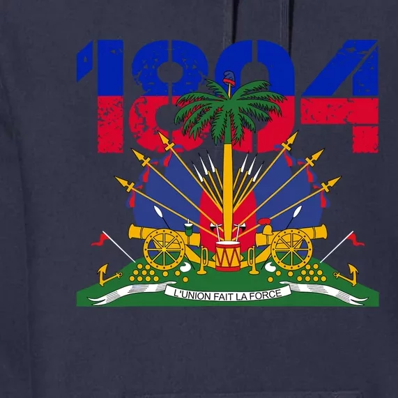 Haitian Revolution 1804 Haiti Haitian Flag Day Independence Premium Hoodie