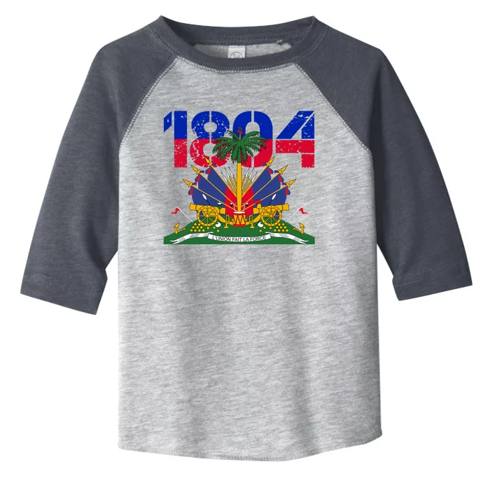 Haitian Revolution 1804 Haiti Haitian Flag Day Independence Toddler Fine Jersey T-Shirt