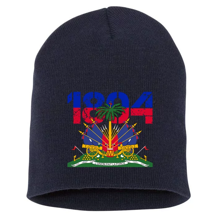 Haitian Revolution 1804 Haiti Haitian Flag Day Independence Short Acrylic Beanie