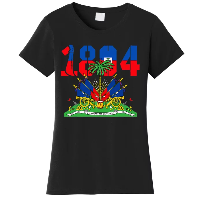 Haitian Revolution 1804 Haiti Haitian Flag Day Women's T-Shirt