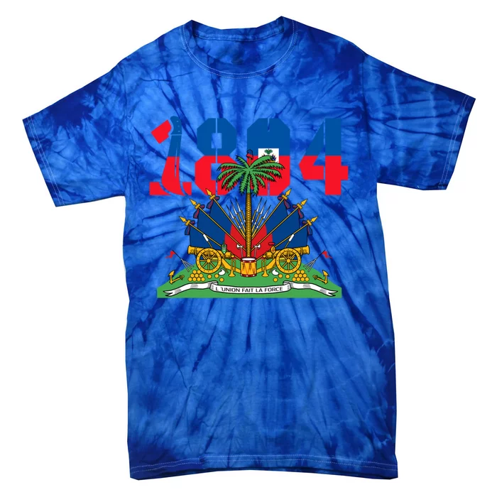 Haitian Revolution 1804 Flag Day Gift Tie-Dye T-Shirt