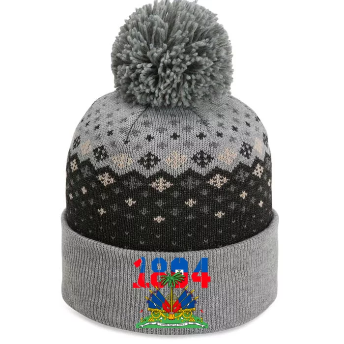 Haitian Revolution 1804 Haiti Haitian Flag Day Independence The Baniff Cuffed Pom Beanie