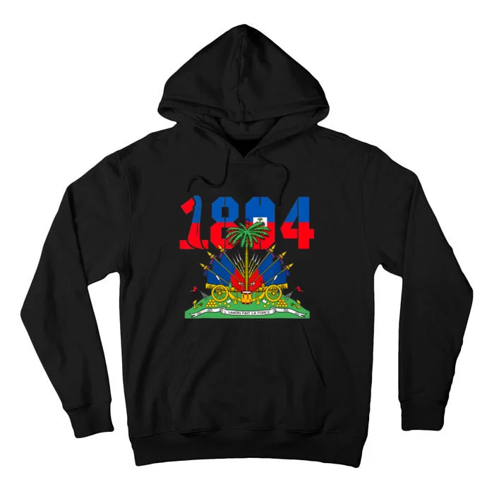 Haitian Revolution 1804 Haiti Haitian Flag Day Independence Tall Hoodie