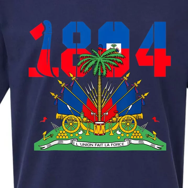 Haitian Revolution 1804 Haiti Haitian Flag Day Independence Sueded Cloud Jersey T-Shirt