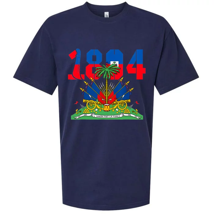 Haitian Revolution 1804 Haiti Haitian Flag Day Independence Sueded Cloud Jersey T-Shirt