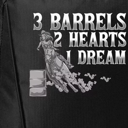 Horse Racing 3 Barrels 2 Hearts 1 Dream City Backpack