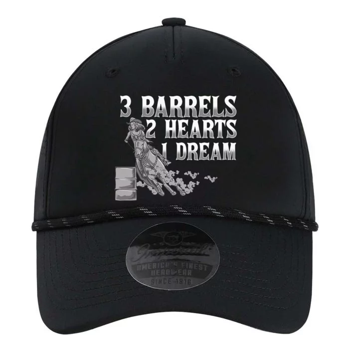 Horse Racing 3 Barrels 2 Hearts 1 Dream Performance The Dyno Cap