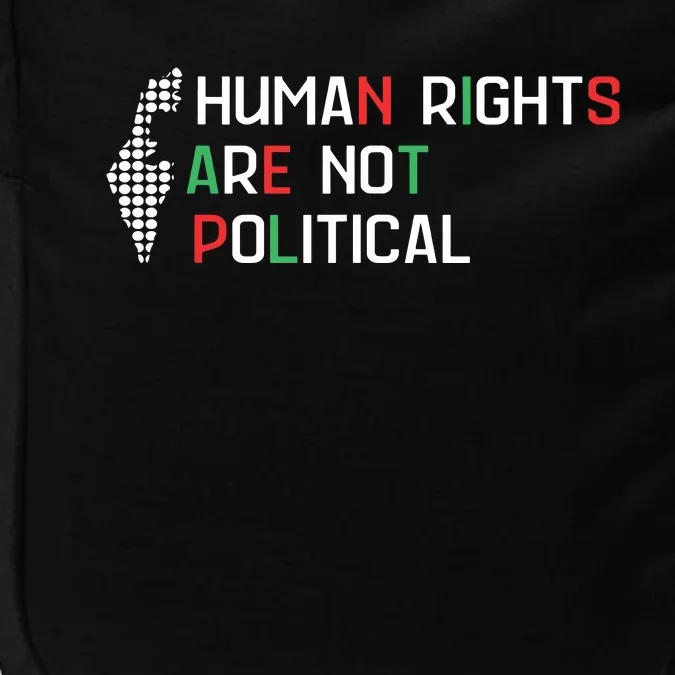 Human Rights Are Not Political Support Palestine Impact Tech Backpack