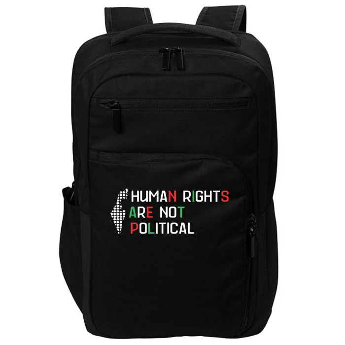 Human Rights Are Not Political Support Palestine Impact Tech Backpack