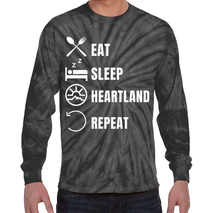 Heartland Ranch Amy And Ty Tie-Dye Long Sleeve Shirt