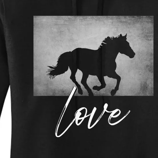 Horse Riding Apparel Horse Women's Pullover Hoodie