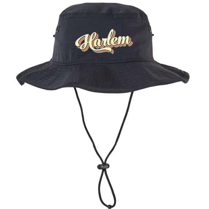 Harlem Retro Art Baseball Font Vintage Legacy Cool Fit Booney Bucket Hat