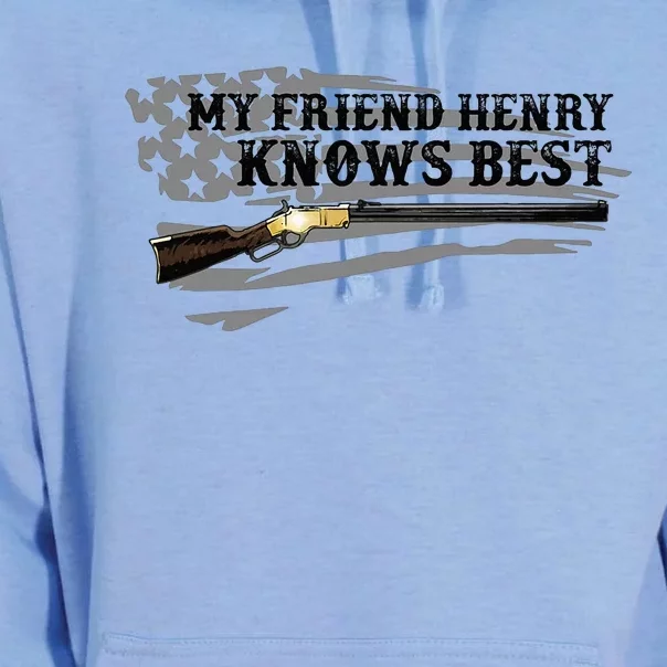 Henry Rifle American flag Unisex Surf Hoodie