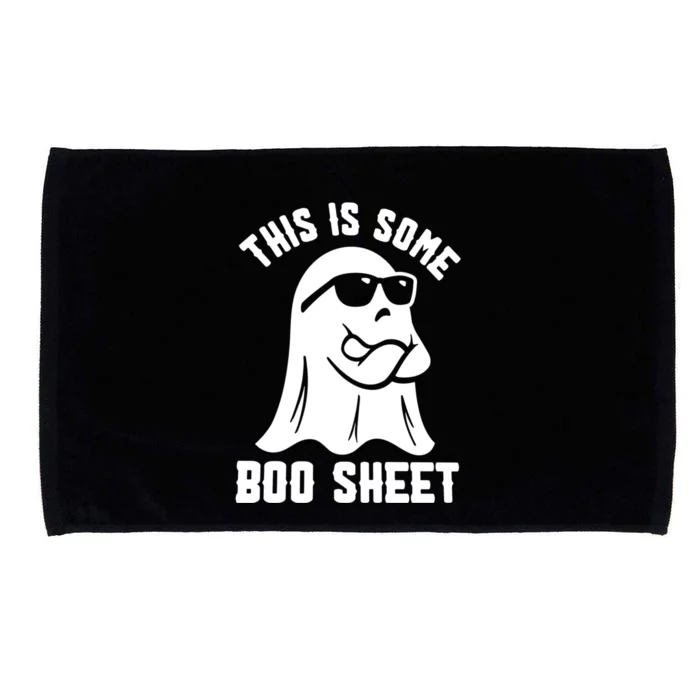 Halloween Retro Boo Ghost This Is Some Boo Sheet Microfiber Hand Towel