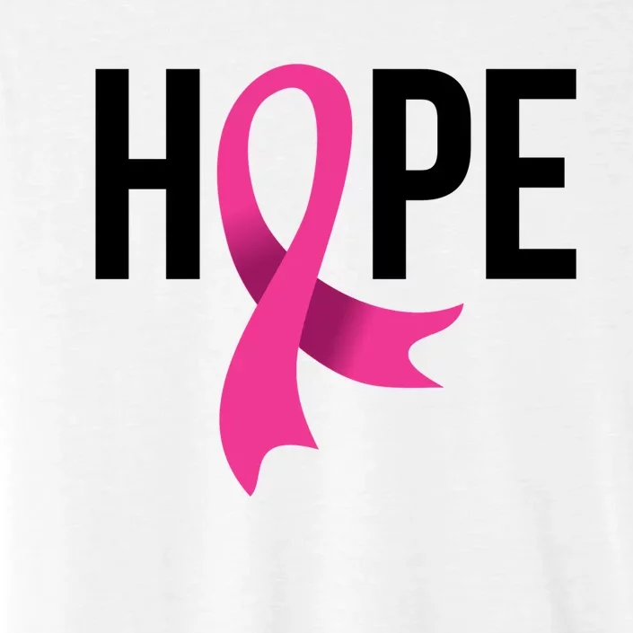 Hope Ribbon Breast Cancer Awareness Month ChromaSoft Performance T-Shirt