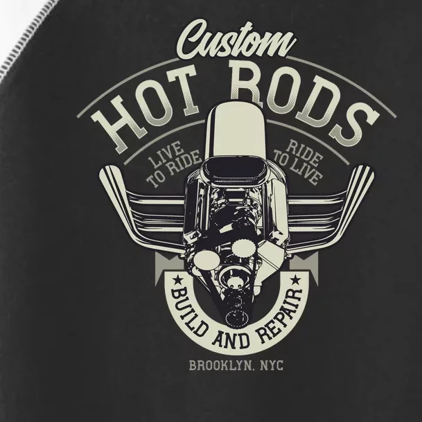 Hot Rods Build And Repair Toddler Fine Jersey T-Shirt