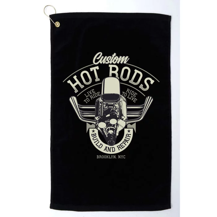 Hot Rods Build And Repair Platinum Collection Golf Towel