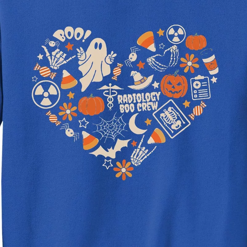 Halloween Radiology Boo Crew Heart Xray Tech Fall Autumn Sweatshirt