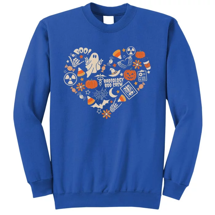 Halloween Radiology Boo Crew Heart Xray Tech Fall Autumn Sweatshirt