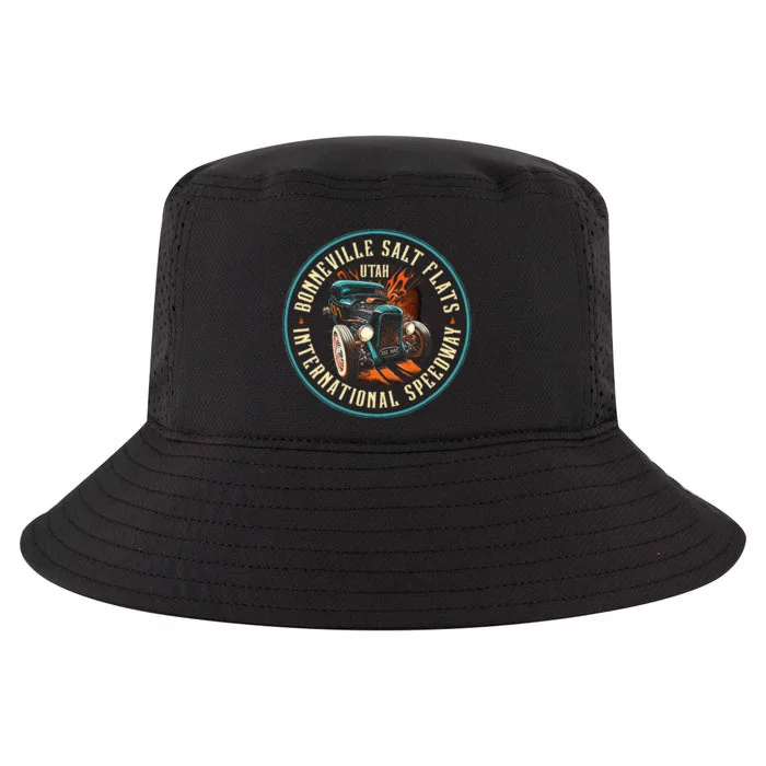 Hot Rod Bonneville Salt Flats Speedway Cool Comfort Performance Bucket Hat