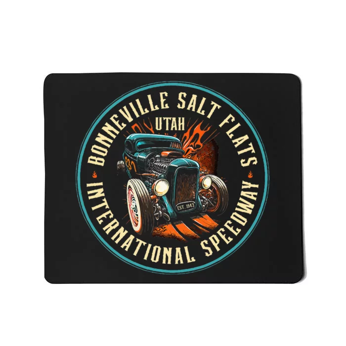 Hot Rod Bonneville Salt Flats Speedway Mousepad