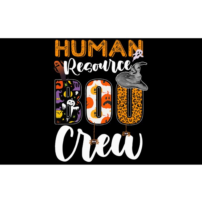 Human Resource Boo Crew Halloween Matching HR Manager Bumper Sticker