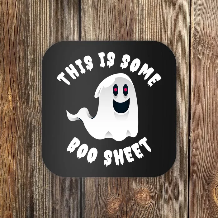 Halloween Retro Boo Ghost This Is Some Boo Sheet Coaster