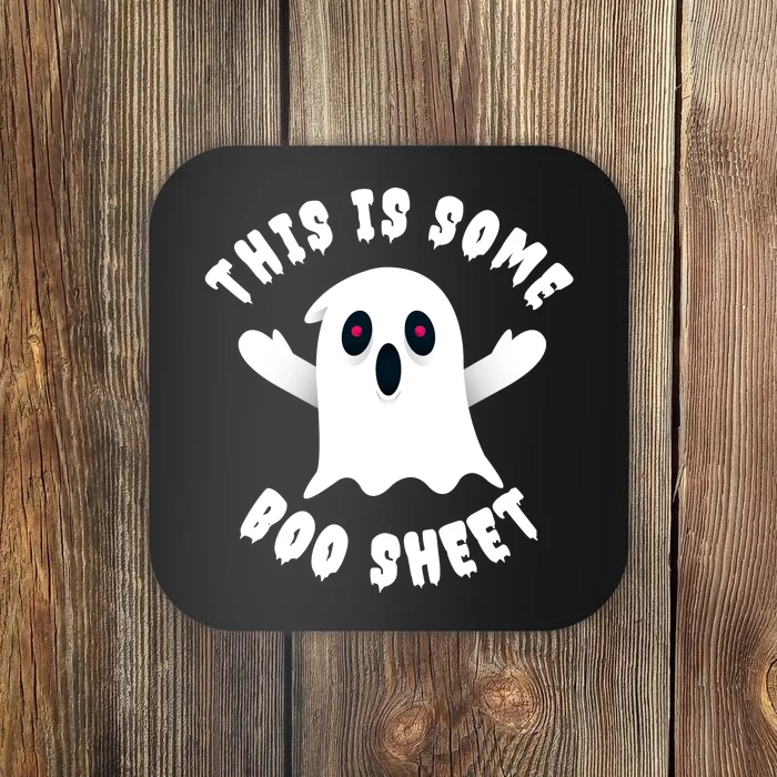 Halloween Retro Boo Ghost This Is Some Boo Sheet Coaster