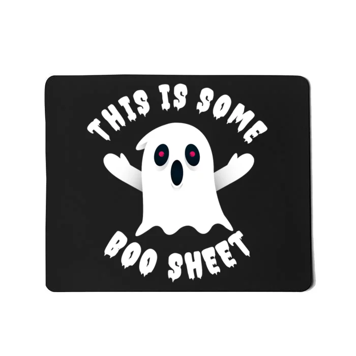 Halloween Retro Boo Ghost This Is Some Boo Sheet Mousepad