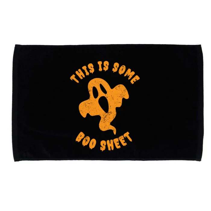 Halloween Retro Boo Ghost This Is Some Boo Sheet Microfiber Hand Towel