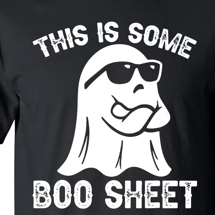 Halloween Retro Boo Ghost This Is Some Boo Sheet Tall T-Shirt