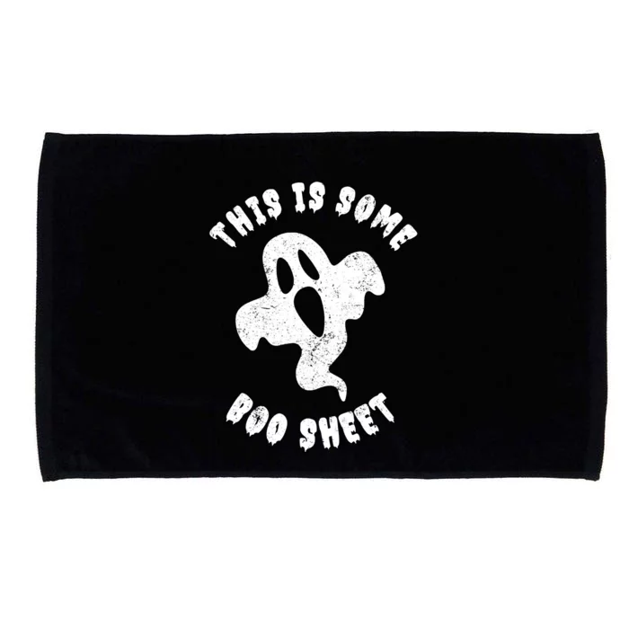 Halloween Retro Boo Ghost This Is Some Boo Sheet Microfiber Hand Towel