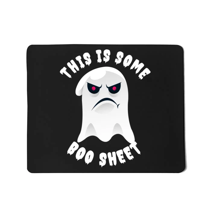 Halloween Retro Boo Ghost This Is Some Boo Sheet Mousepad