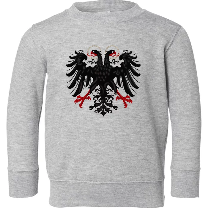 Holy Roman Banner Flag Double Headed Eagle Empire Toddler Sweatshirt