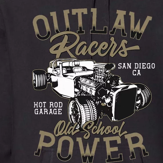 Hot Rod Classic Cars Speed And Power Racers Premium Hoodie