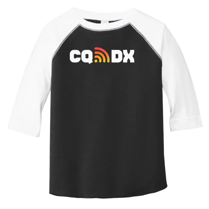 Ham Radio Cq Dx Amateur Radio Operator Signal Toddler Fine Jersey T-Shirt