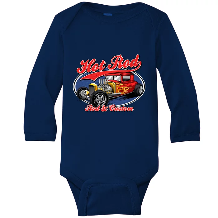 HOT ROD CUSTOM Baby Long Sleeve Bodysuit