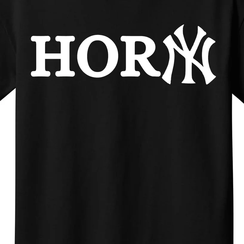 Hor(Ny) Rare Comedy Horny Ny Funny Joke Kids T-Shirt