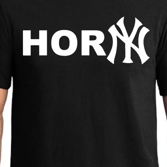 Hor(Ny) Rare Comedy Horny Ny Funny Joke Pajama Set