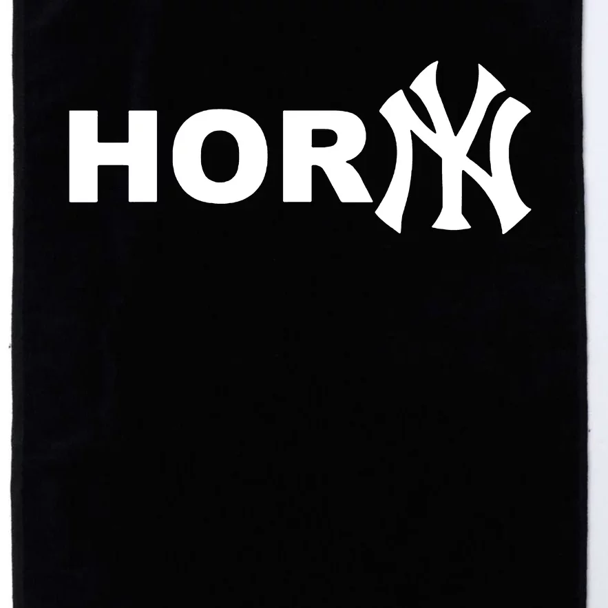 Hor(Ny) Rare Comedy Horny Ny Funny Joke Platinum Collection Golf Towel