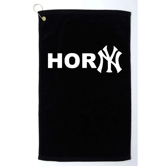 Hor(Ny) Rare Comedy Horny Ny Funny Joke Platinum Collection Golf Towel