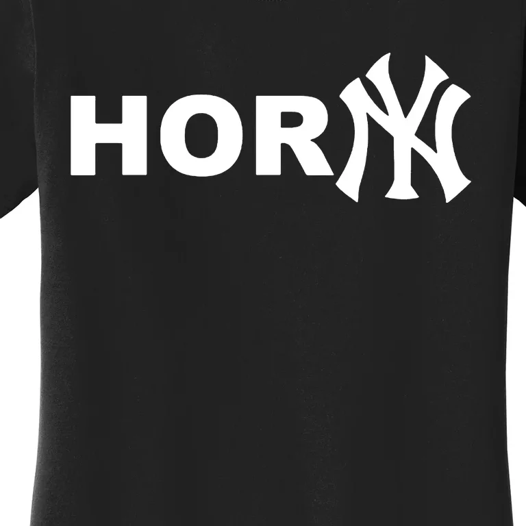 Hor(Ny) Rare Comedy Horny Ny Funny Joke Women's T-Shirt