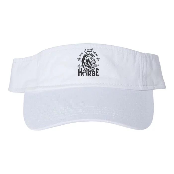 Horse Racing Club Dark Horse Born To Ride Valucap Bio-Washed Visor