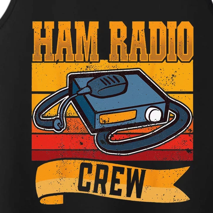 Ham Radio Crew Amateur Radio and Ham Radio Operator Performance Tank