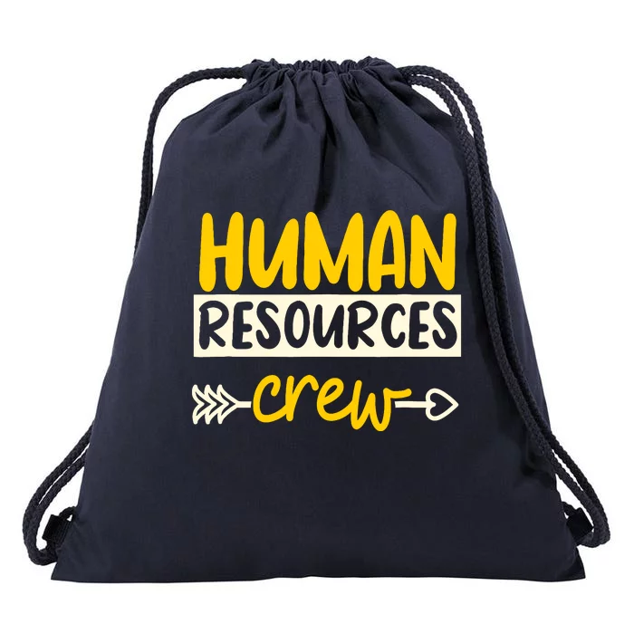 Human Resources Crew Hr Management Recruitment Hrm Drawstring Bag