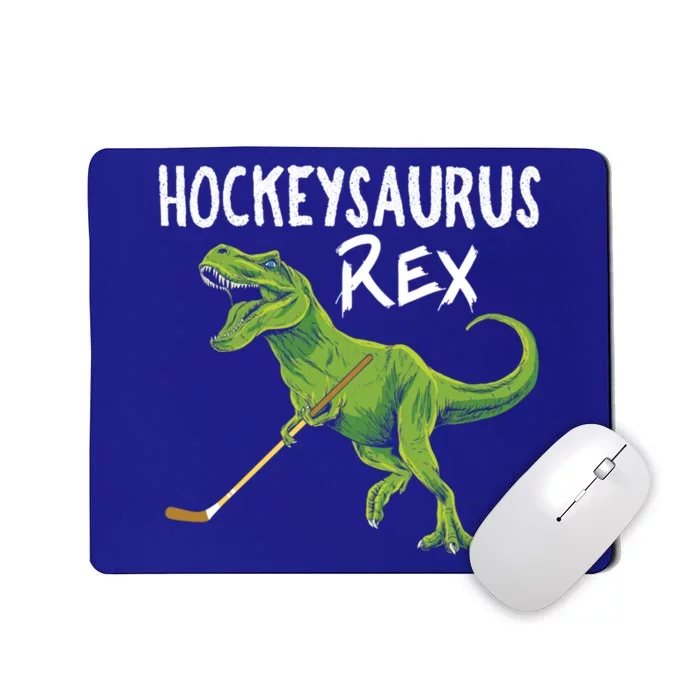 Hockeysaurus Rex Dinosaur Hockey Parent Game Day Travel Gift Great Gift Mousepad