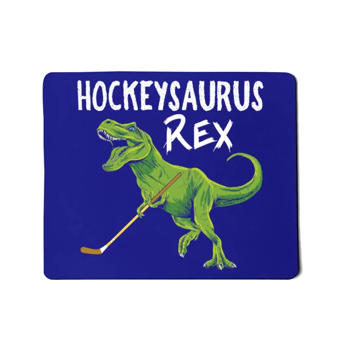 Hockeysaurus Rex Dinosaur Hockey Parent Game Day Travel Gift Great Gift Mousepad