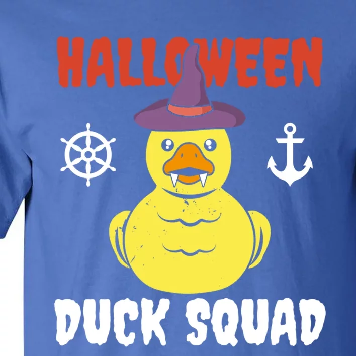 Halloween Rubber Duck Squad Hunting Hunter Cruise Ship Trip Gift Tall T-Shirt