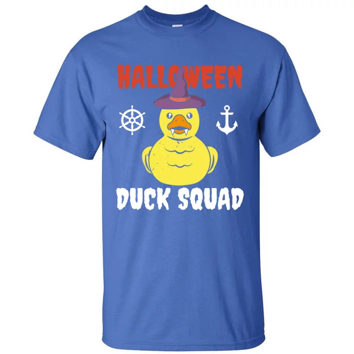 Halloween Rubber Duck Squad Hunting Hunter Cruise Ship Trip Gift Tall T-Shirt