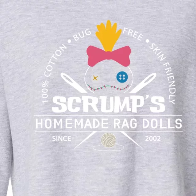 Homemade Rag Dolls Since 2002 Meaningful Gift Cropped Pullover Crew